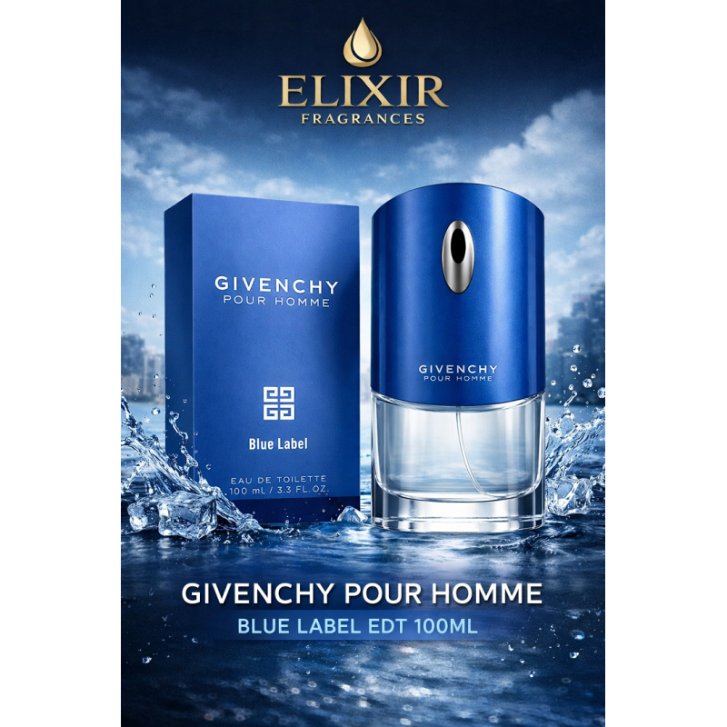 Givenchy Pour Homme Blue Label EDT 100ml