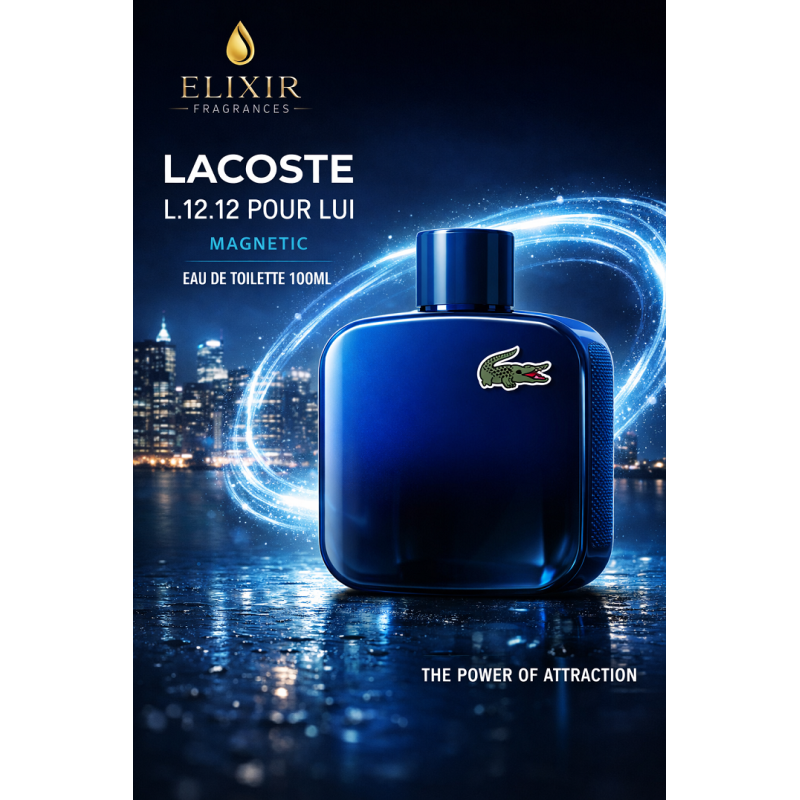 Lacoste L.12.12 Pour Lui Magnetic EDT 100ml (Blue)