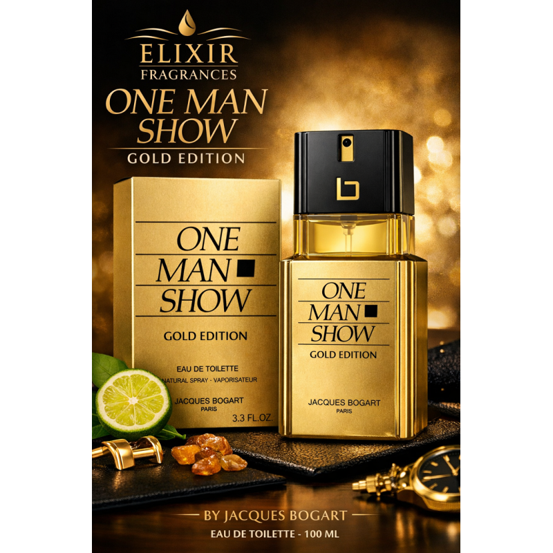 One Man Show Gold Edition By Jacques Bogart EDT 100ml