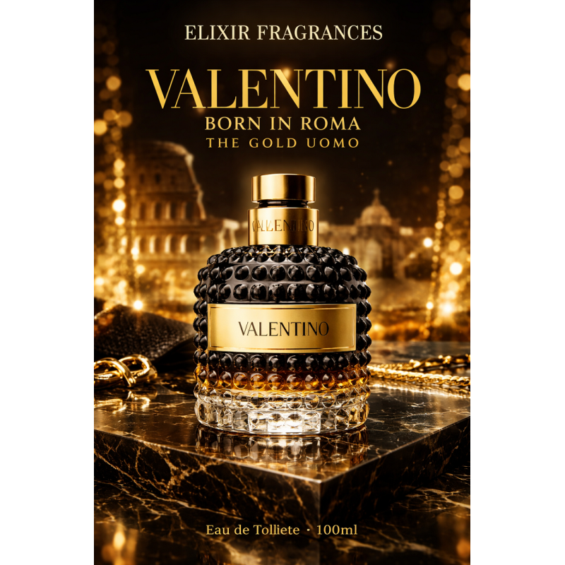 Valentino Born In Roma THE GOLD Uomo EDT 100ml