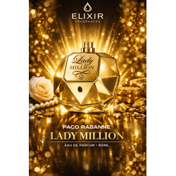 Paco Rabanne Lady Million EDP 80ml (Gold)